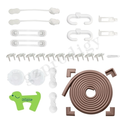 Hot Selling Nontoxic PVC ABS Baby Safety Lock Multipurpose Untuk Ruang Tamu