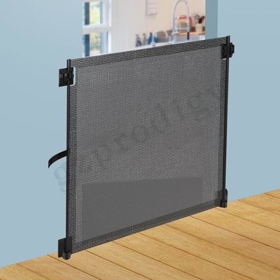 Prodigy Petproof Retractable Baby Gate Barrier Berwarna Ringan
