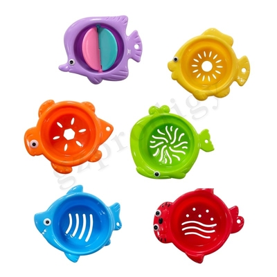 Mainan Edukasi Susun Plastik 6 Pcs Susun Produk Bayi Lainnya Stackup Floating