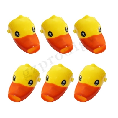 Cute Duck Shape Plastic Kids Facuet Extender Kamar Mandi Kithcen Use
