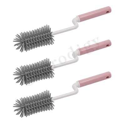 3pcs Sikat Botol Bayi Silikon Quick Dry Produk Bayi Lainnya Sikat Nipple