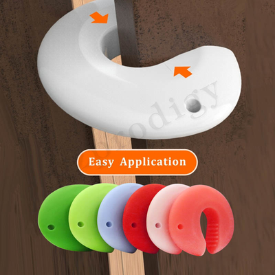 C Shape Finger Pinch Guard Protect Door Stop Produk Keselamatan Bayi