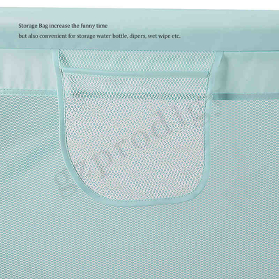 Childproof Indoor Baby Playpen Removable Bernapas Untuk Perjalanan