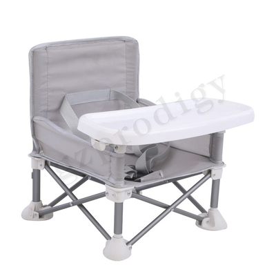 Kursi Lipat Bayi Paduan Aluminium Dengan Baki Multicolor Portabel