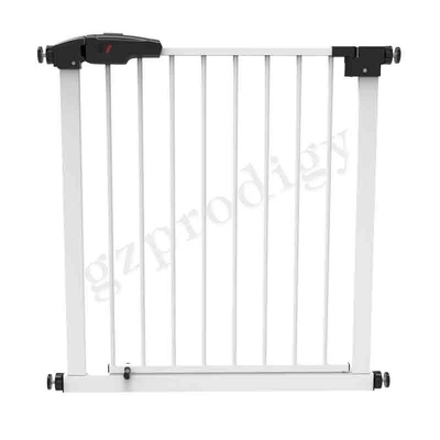 Gerbang Pengaman Bayi Logam yang Dapat Diperpanjang 72,5cm Tinggi Wall Mount Gates