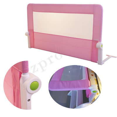 Tinggi 64CM Travel Baby Bed Rail Guard Stabil Multiscene Removable