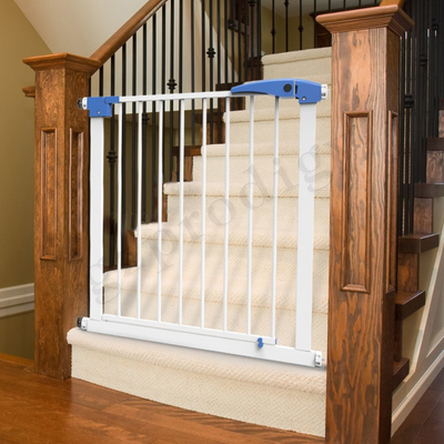 EN17 Doorways Heavy Duty Baby Gate, Gerbang Keselamatan Tekanan Ekstra Lebar yang Dapat Dilepas