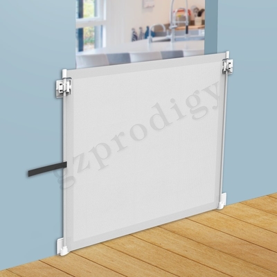 Foldable PVC Retractable Baby Gate Serbaguna Tahan Lama Untuk Hewan Peliharaan