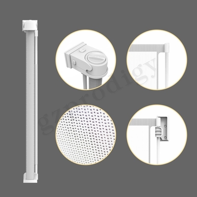 Roll Up Removable Retractable Mesh Dog Gate, Gerbang Penjaga Pet Mesh yang Dapat Diperpanjang