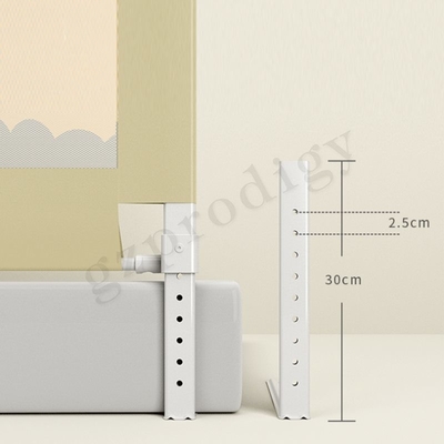 Rel Tempat Tidur Bayi Tahan Abrasi Anti Air Mata Anti Jatuh Ekstra Panjang 1.5m