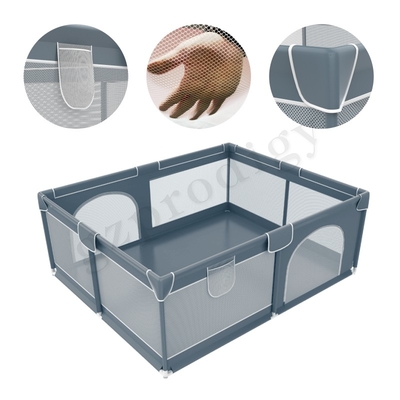 Prodigy 2.2m Square Large Baby Playpen Bernapas Indoor Baby Play Yard Portable Baby Playard