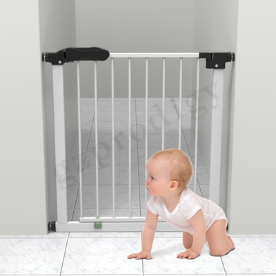 Tinggi 74cm Gerbang Logam Anak Multiscene, Gerbang Bayi Dapur Untuk Pintu