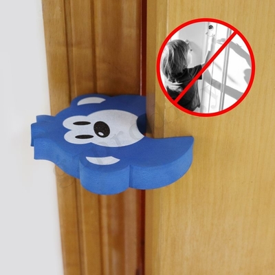 Penjual Hot Non-slip Multiscene Child Proof Door Stopper, Anti Abrasion Kartun Penjaga Pinch