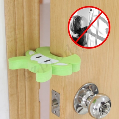 EVA Foam Finger Pinch Guard, Funny Animal Shape Door Stopper untuk Keamanan Bayi