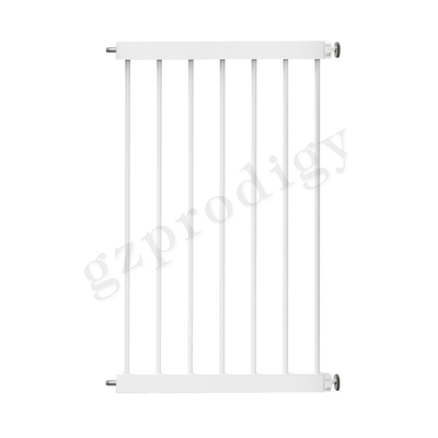 Serbaguna ABS Extendable Baby Metal Gate Lebar 17&quot; Warna Hitam Putih