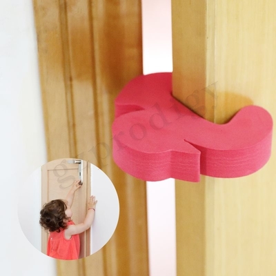 Childproof Serbaguna Tahan Lama Anti Tabrakan Eva Door Stopper
