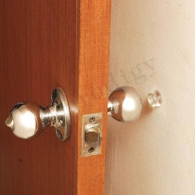 Penghenti Pintu Bumper Dinding Praktis Multiscene Transparan Anti Selip
