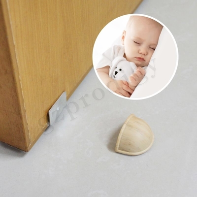Multicolor Magnetic Plastic Door Wedge Perekat Kuat Untuk Kamar Tidur