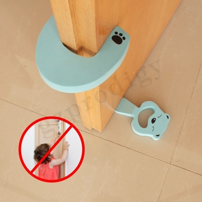 Penahan Pintu Kartun Luar Biasa Tidak Berbau Ringan Bantal Pinch Pintu Multifungsi