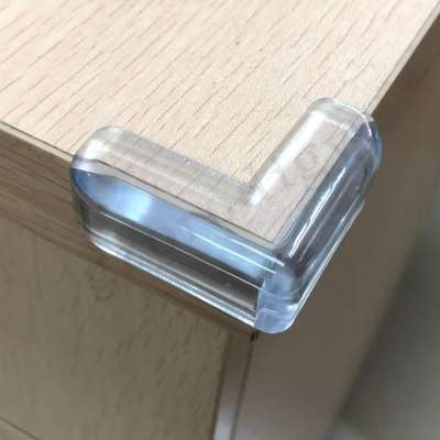 Pelindung Sudut Plastik Bening PVC Transparan Untuk Pemasangan Meja