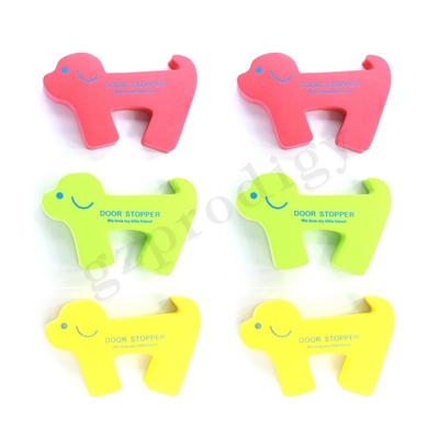 Pintu Finger Pinch Guard Multicolor Praktis Bahan EVA Praktis