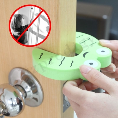 Penghenti Pintu Praktis Finger Pinch Guard Anti Abrasi Tidak Beracun