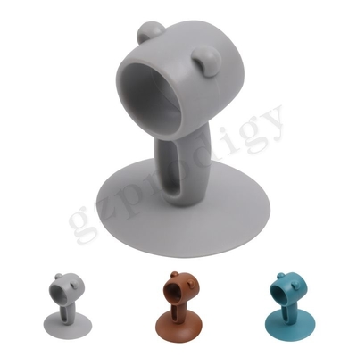 ProdigyTPE Bear Shape 40*55*20mm Penghenti Pintu Hisap Multi-Fungsional