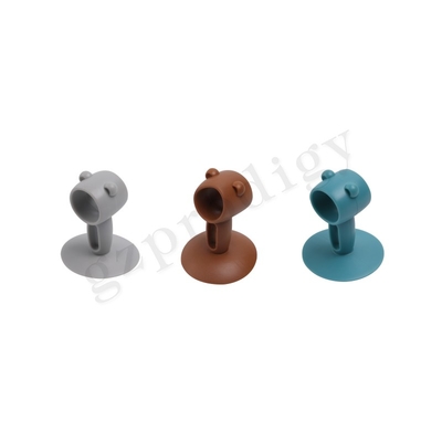 ProdigyTPE Bear Shape 40*55*20mm Penghenti Pintu Hisap Multi-Fungsional