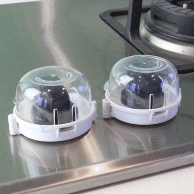 Kompor pelindung kenop oven pengaman bayi penutup gas plastik dapur