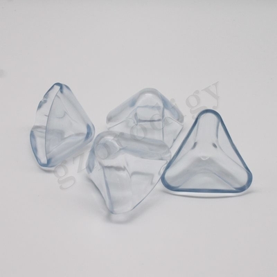 Pelindung Sudut Plastik Bening PVC Nonslip, Bumper Pengaman Sudut Multifungsi