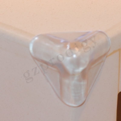 Pelindung Sudut Plastik Bening PVC Nonslip, Bumper Pengaman Sudut Multifungsi