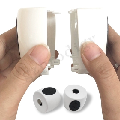Penutup Knob Pintu Pengaman yang Dapat Dilepas Bahan ABS Kunci Pengaman Bayi