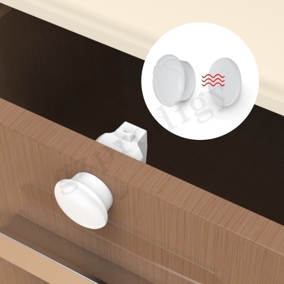 Cegah Bayi Membuka Kunci Lemari Magnetik Perekat Tersembunyi