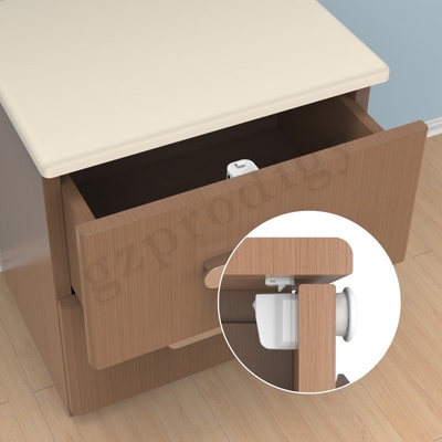 Sesuaikan Kunci Pengaman Bayi Magnetik Perekat Tersembunyi Untuk Lemari Serbaguna