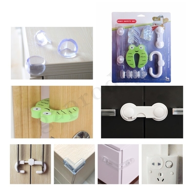 ISO9001 Soft Baby Safety Set Tidak Beracun Serbaguna Ramah Lingkungan