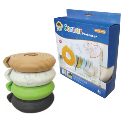 Prodigy Anti Abrasi Meja Pelindung Tepi Plastik Cushion Multicolor Pelindung Tepi Plastik Pengaman