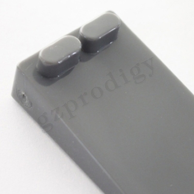 OEM Nonslip PVC Plastic Door Wedge 88x40x19mm Warna Abu-abu Gelap