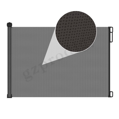 Prodigy Indoor Retractable Baby Safety Gates 33 &quot;Tinggi 71&quot; Luas ABS Bahan PVC