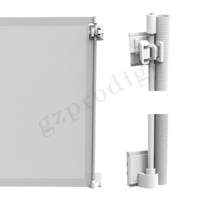 Stair Barrier Folding Gate Untuk Anjing Bahan Kain PVC Serbaguna