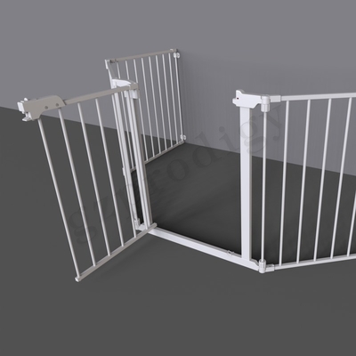 Adjustable Logam Lipat Bayi Playpen Multifungsi Pengaman