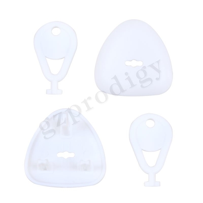 Tiga Pin Tahan Lama ABS UK Jenis Baby Safety Outlet Plug Cover Untuk Perlindungan Listrik