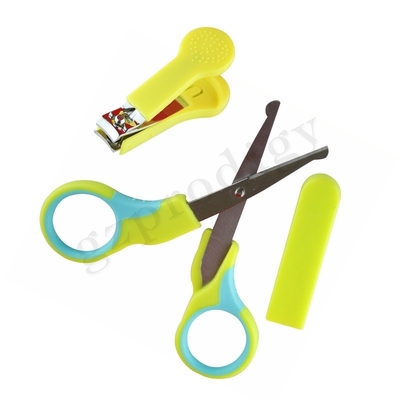 Baby Nail Kit Baby Manicure Kit Dan Baby Nail Scissor Pack Dengan Safety Spyhole Untuk Bayi Baru Lahir