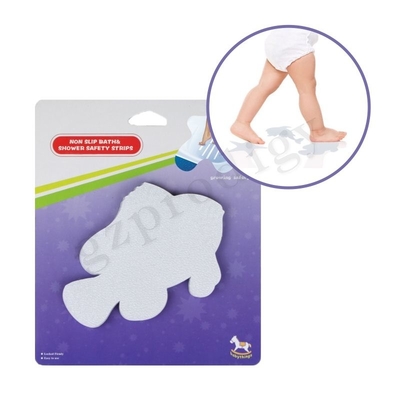 Stiker Lantai Kamar Mandi Non Slip Berbentuk Kartun Bening Produk Bayi Lainnya