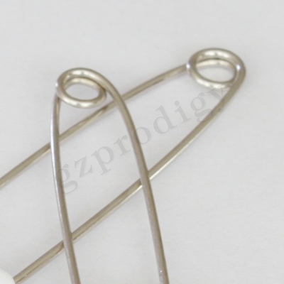 Prodigy 8 Pcs Diaper Pin Eco - Friendly Plastik Head Pin Dengan Baby Saftey Kunci Berwarna-warni