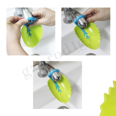 SEDEX Silikon Anak Faucet Extender Bayi Wastafel Cuci Tangan Menangani Keran Penutup Cerat