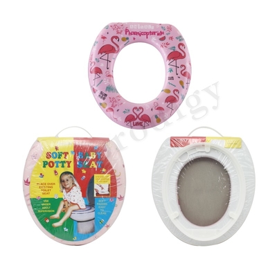 Kursi Pelatihan Potty Kartun Lucu yang Dapat Dicuci Platic Baby Potties