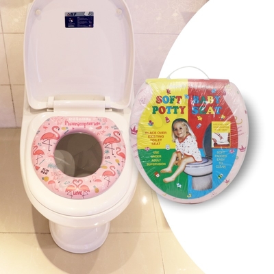 Kursi Pelatihan Potty Kartun Lucu yang Dapat Dicuci Platic Baby Potties