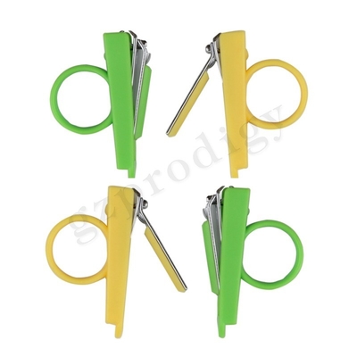 Gunting Kuku Bayi Profesional Warna Hijau Steel Fashion Nail Part Cutter Health Care Kit