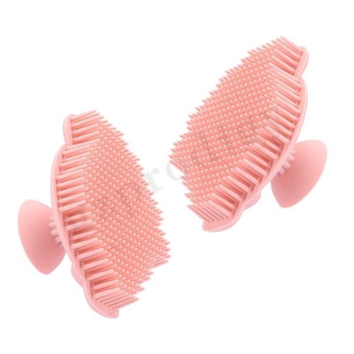 Baby Bath Silicone Dan Sclap Cap Brush Baby Safety Hair Shampooer Brush
