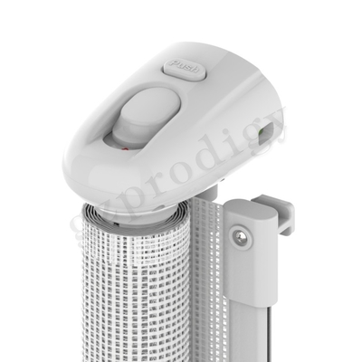 Gerbang Bayi Retractable Mesh Tahan Lama yang Dapat Diperpanjang Untuk Keselamatan Anak Mudah Dipasang